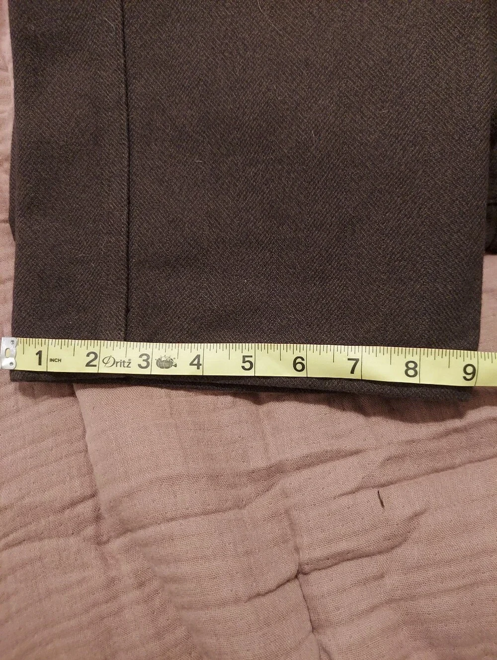 Freenote Cloth Duster Pant in Brown